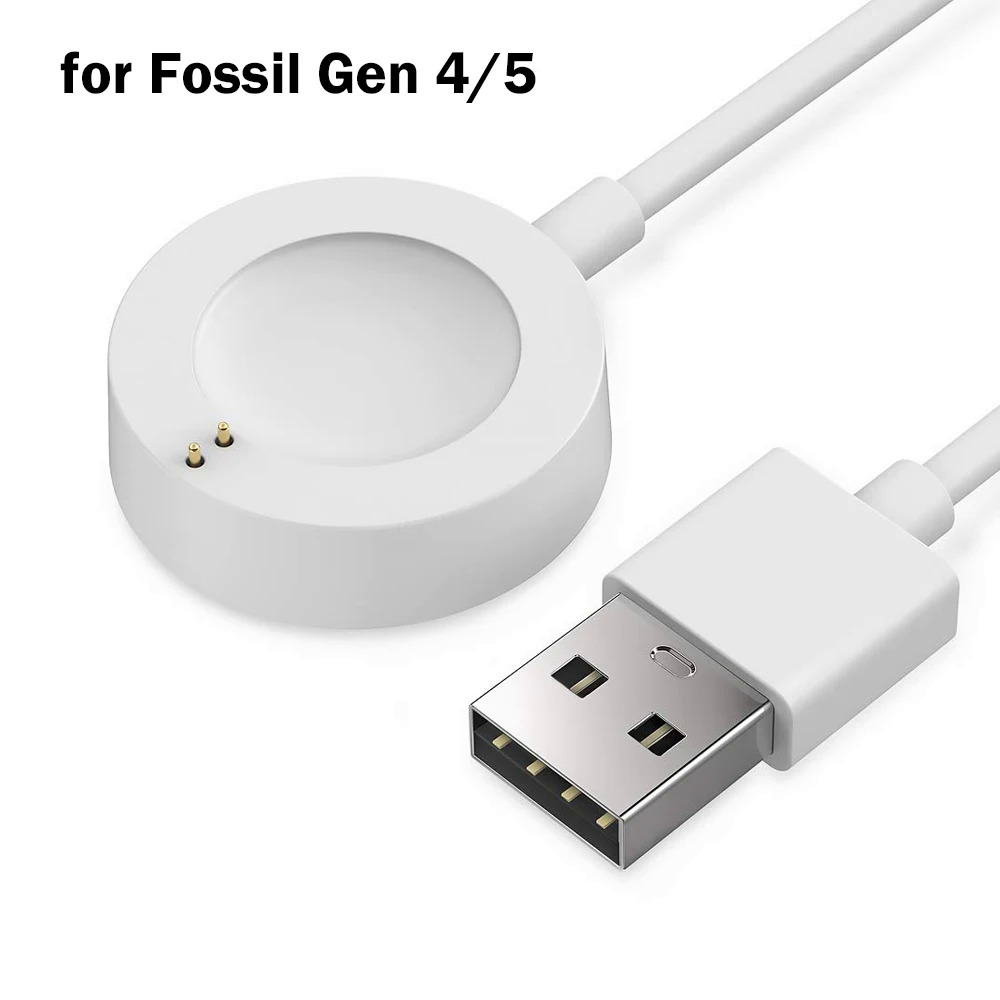 Sạc dock cho fossil gen 6 gen 5 gen 5e gen 4 usb sạc cáp 1m michael kors đường băng skagen falster 2 misfit hơi 2