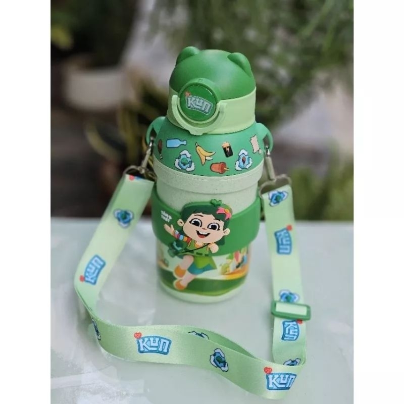 Bình nước vô cực Kun cho bé 430ml