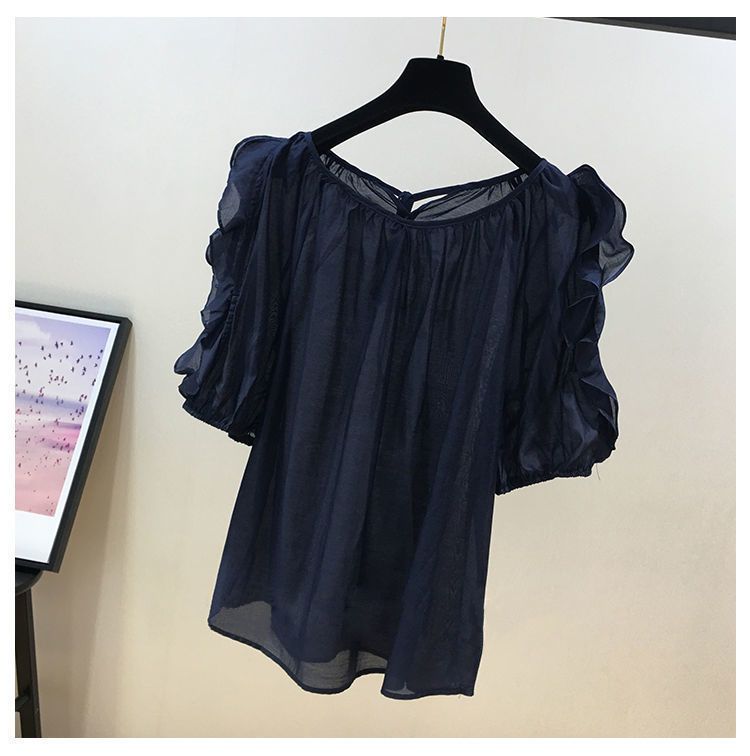 Short Sleeve Blouse Summer Women's Top