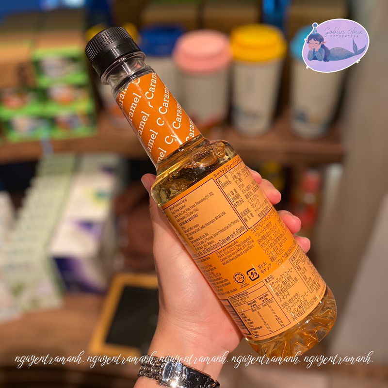 [Starbucks Thailand] SYRUP STARBUCKS - SIRO PHA CHẾ STARBUCKS VỊ CARAMEL 375ML