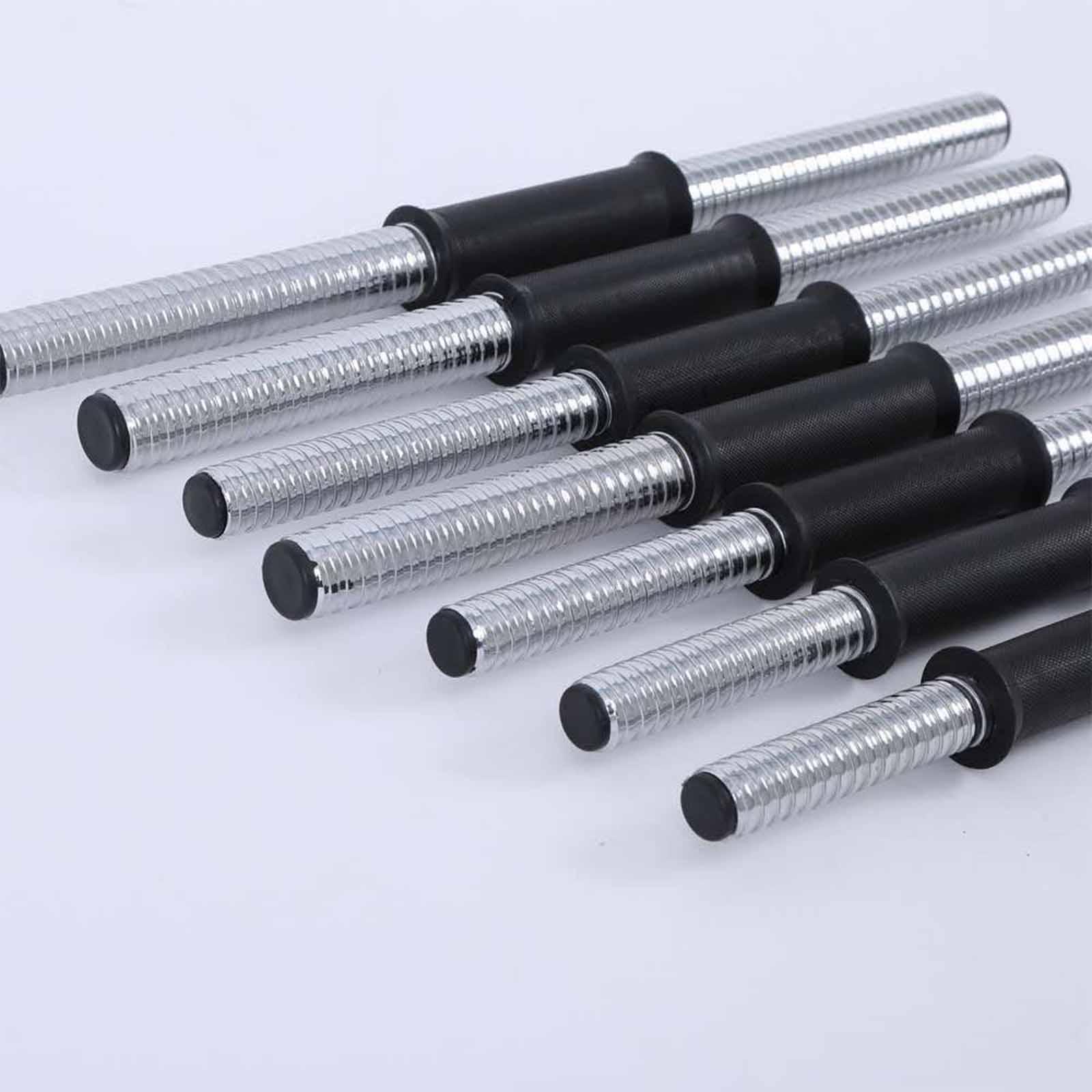 Đòn tạ tay 35cm sắt xi cao cấp nhập khẩu (Màu xanh)