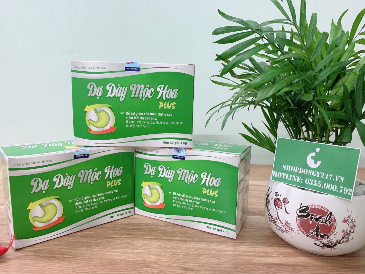 DẠ DÀY MỘC HOA PLUS