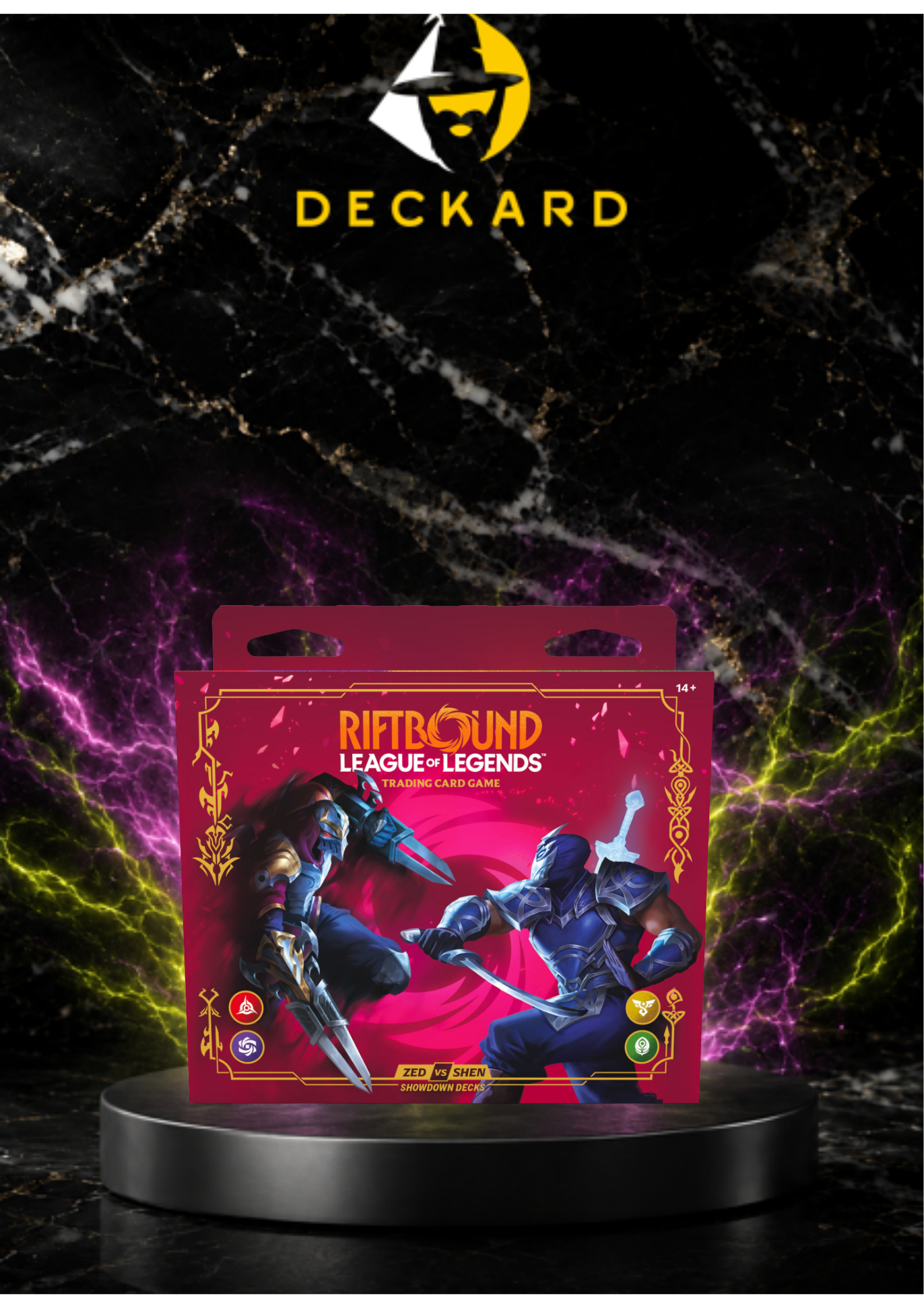 Riftbound Vendetta Zed VS Shen Start Deck | Lazada Singapore