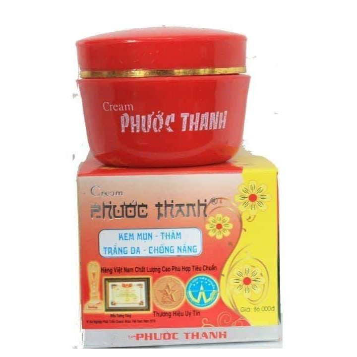 Kem phước thanh mụn - thâm - trắng da - chống nắng 10g