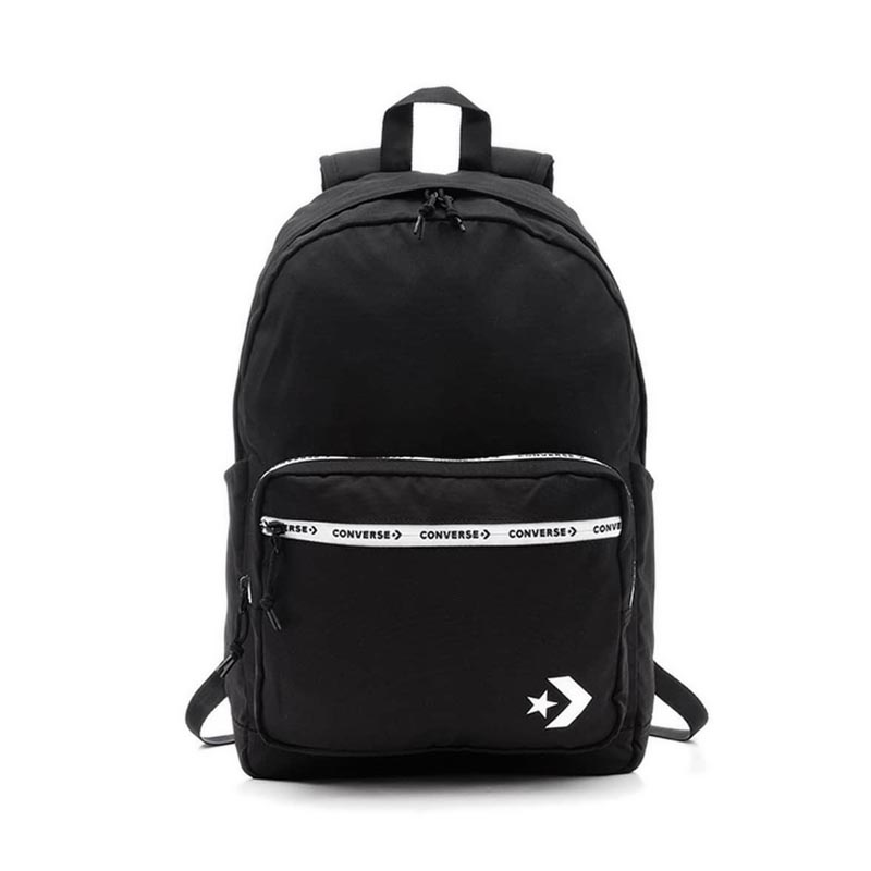 Converse Unisex Go 2 Large Logo Backpack - Converse Black