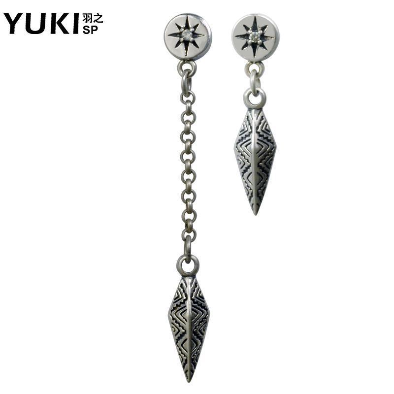 【Clearance Sale】Men's 925 Stud Earrings Personalized Retro Indian ...