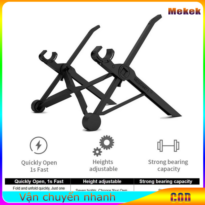 Laptop Stand Compatible For K2, Portable Laptop Holder With Triangular Support, Adjustable Height 7.6" To 10.2" Notebook Stand