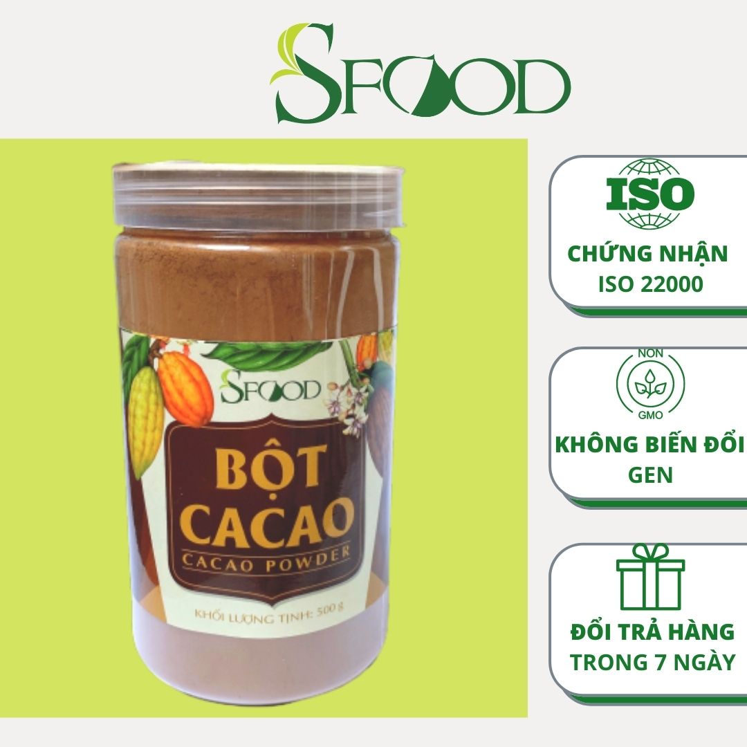Bột Cacao nguyên chất SFOOD