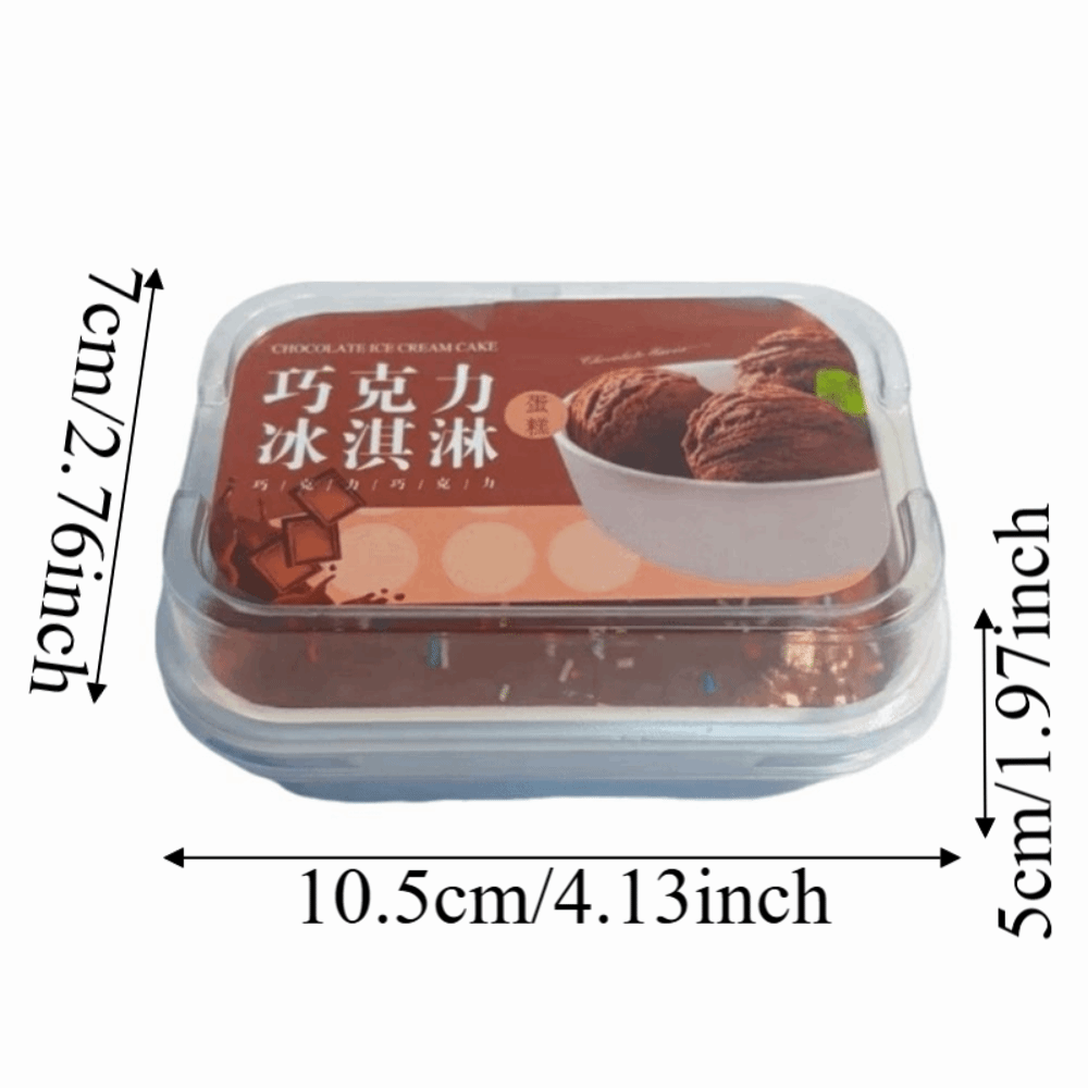 Slow Rising Squishy Toy Slow-rebound Simulation Bread Squeeze Toy Soft 3D Sticky Box Cake Squishy Toy Bread Shaped Kneading Squishy Fidget Toy Stress Relief