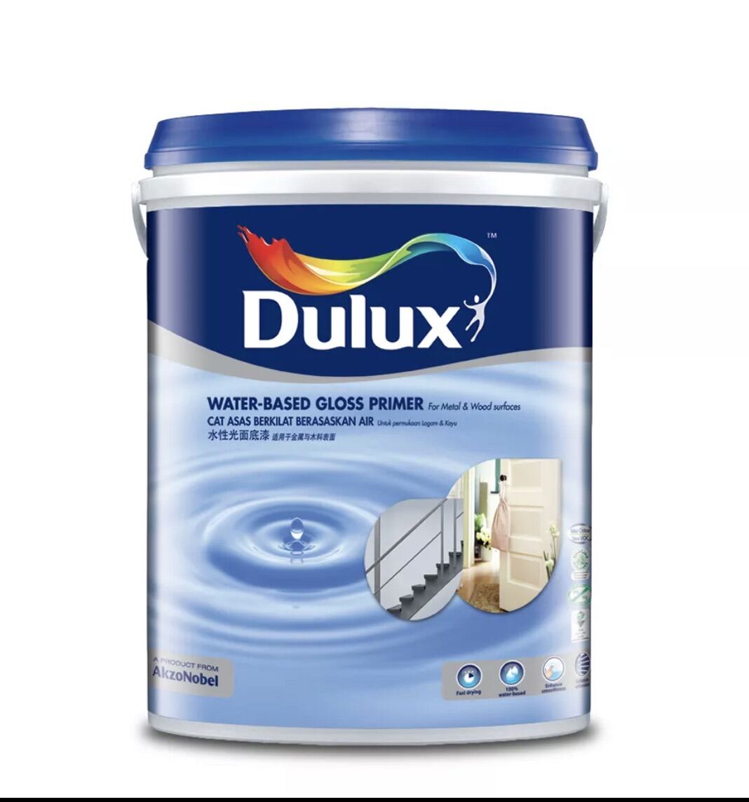 [Tian Sheng Paints & Hardware] Dulux Water-Based Gloss Primer I Wood ...