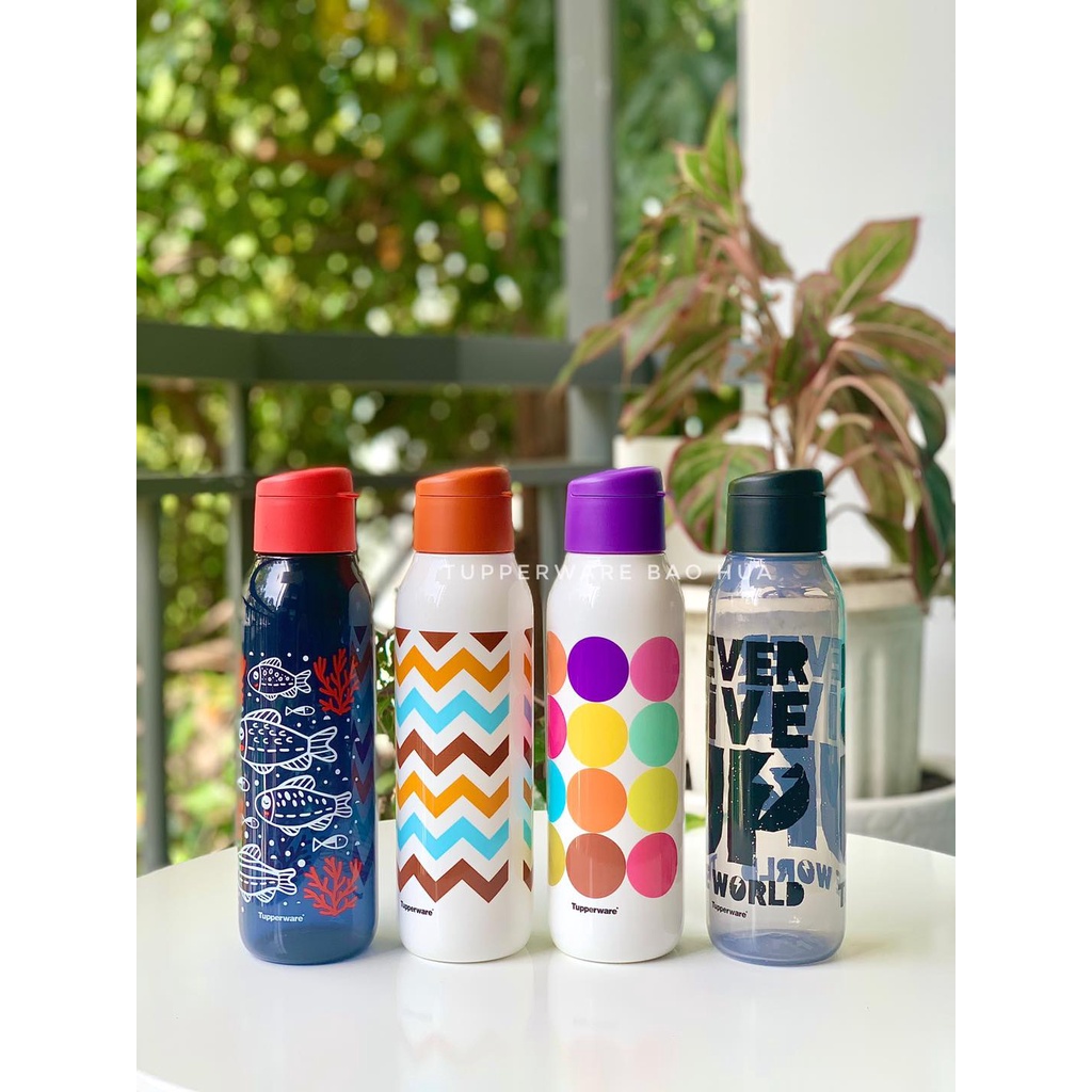 [HCM]Bình Nước Tupperware Eco Bottle Fancy 750ml
