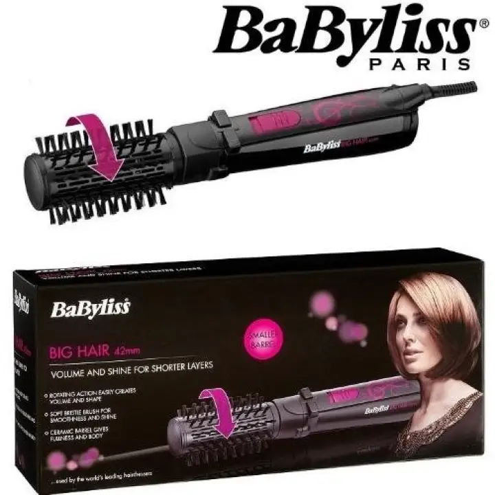 babyliss 42mm rotating brush