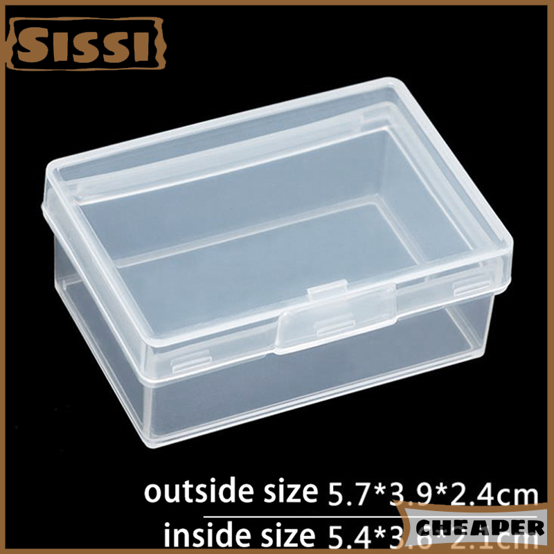 SISSI dung lượng lớn trong suốt lưu trữ mỹ phẩm nhựa hộp cầu chì trường hợp hiển thị