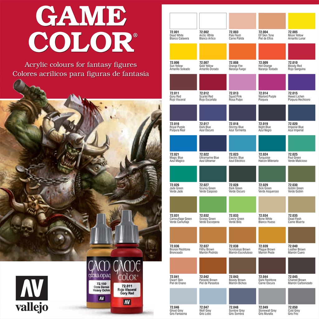 Vallejo Khaki Game Color