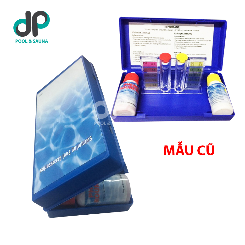 BỘ ĐO PH VÀ CLO CHO HỒ BƠI || Basic Test Kit Trousse D'analyse (15ml)