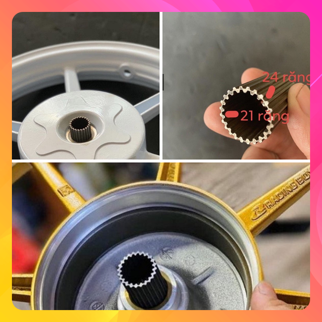 ⭐khâu cốt ⭐dành cho a.e đi xe ab/vision lên mâm vario