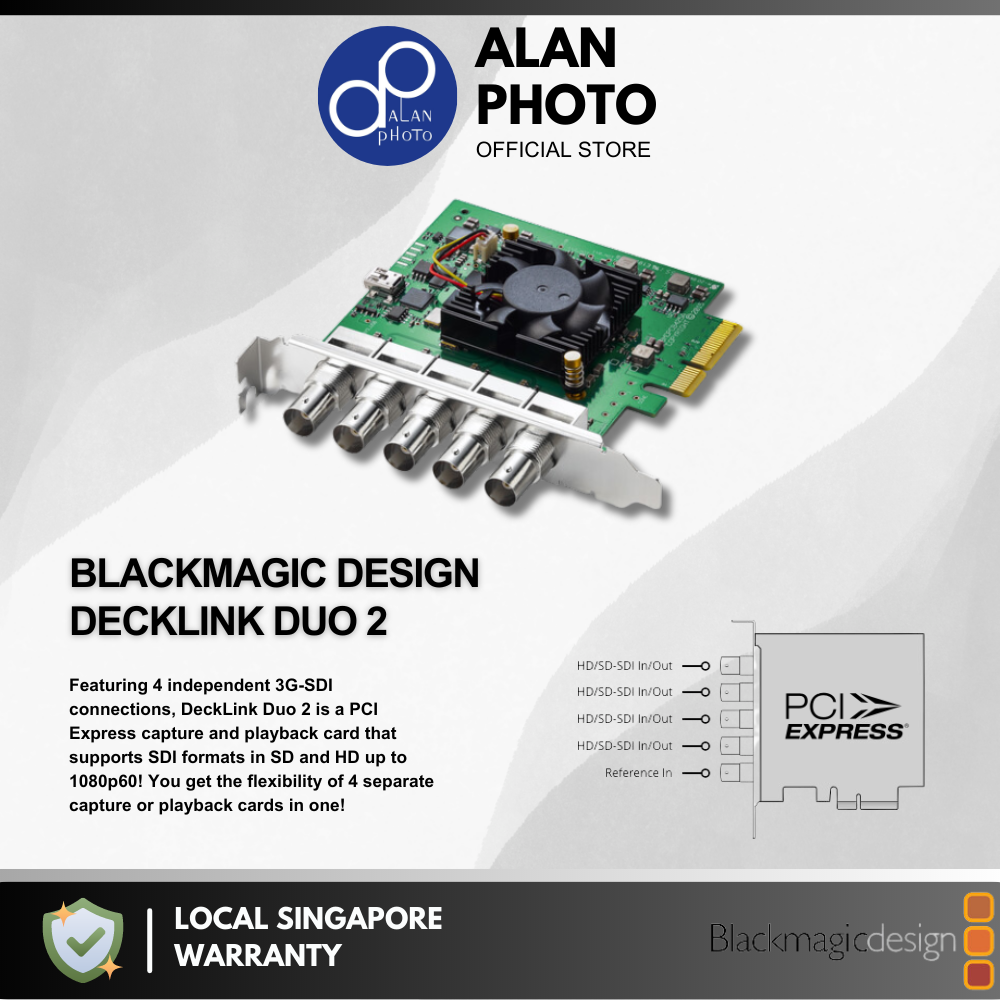Decklink Card Blackmagic Decklink Duo2 Blackmagic Design - Main Image