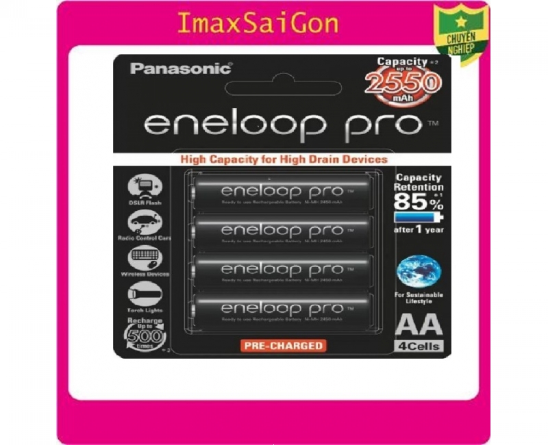 PIN AA PRO 2550MAH