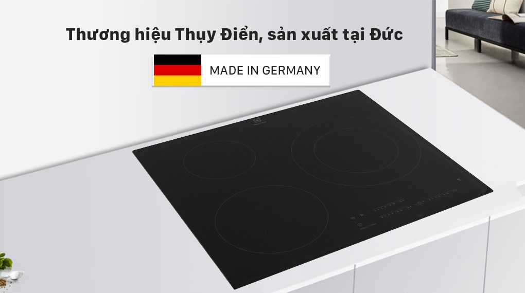 [Trả góp 0%]Bếp từ 3 vùng nấu lắp âm Electrolux LIT60342 (Giá áp dụng giao tại HN, HCM& các tỉnh liên hệ shop)