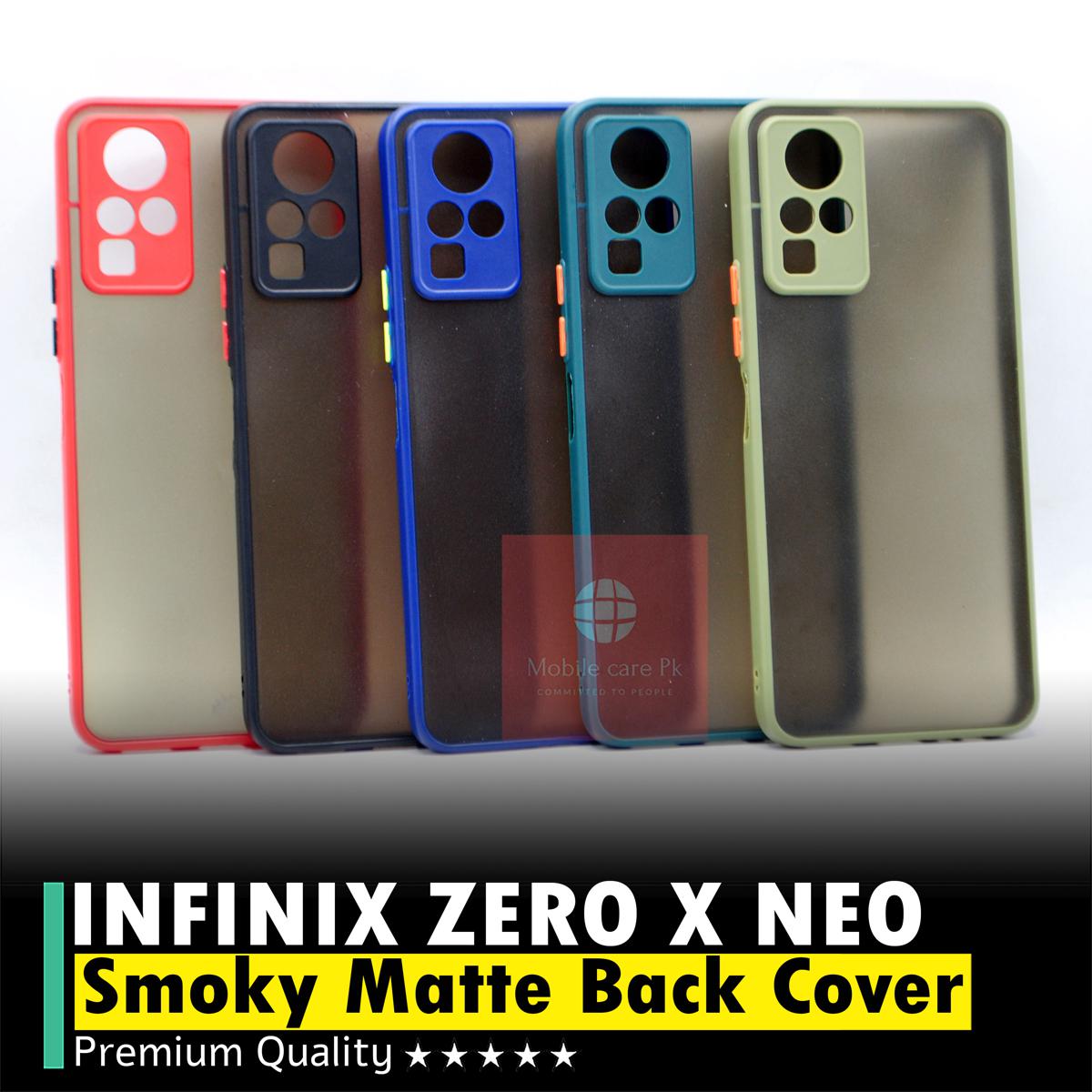 infinix Zero X Neo Back Cover Smok Matte Armor Defender Case Camera Protection Cover For infinix Zero X Neo