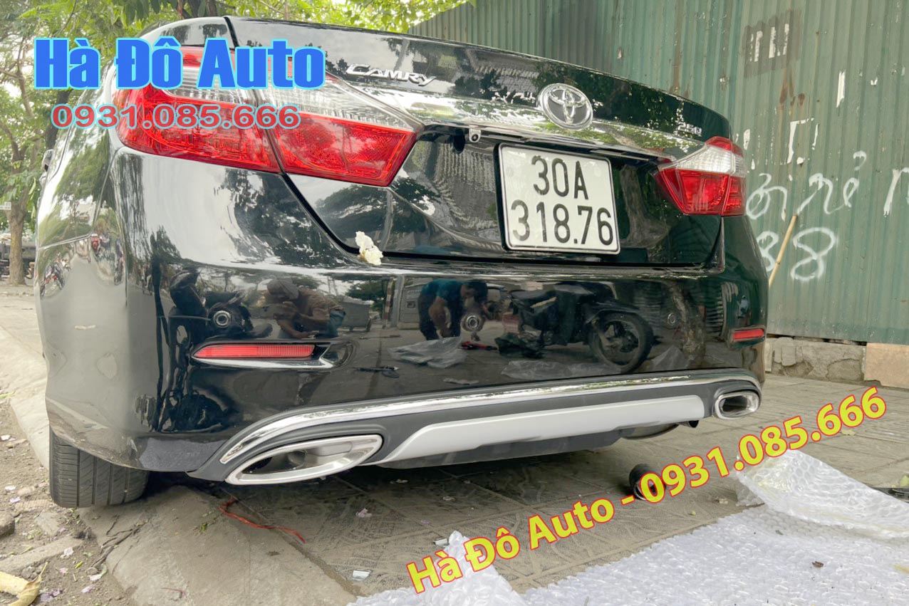 Líp chia pô toyota camry - líp chia pô camry các đời - độ pô sau toyota camry