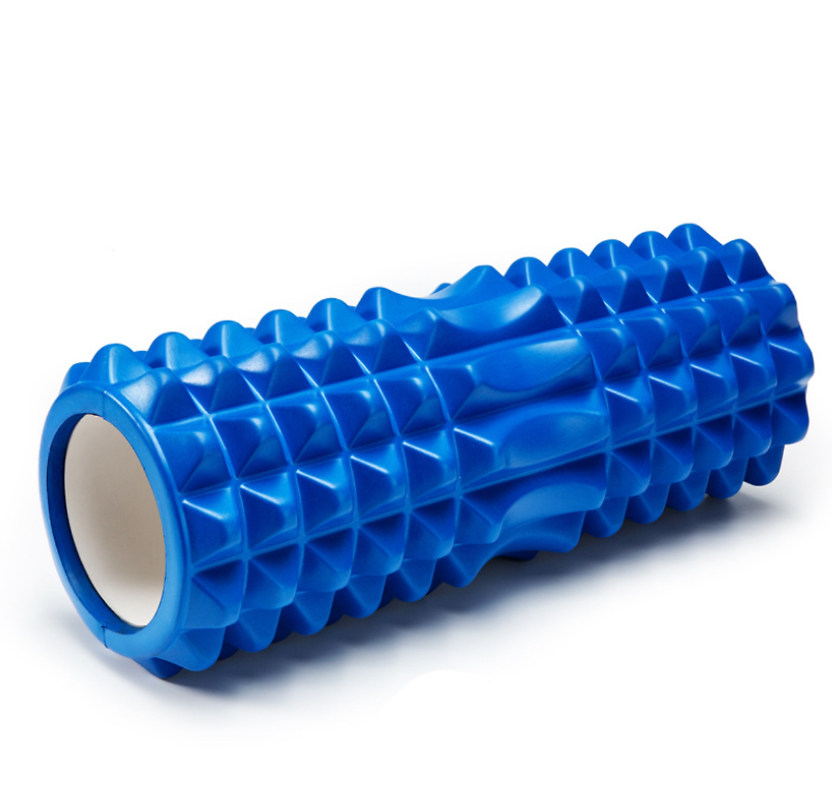 Con lăn Yoga Massage Foarm Roller, ống trụ lăn xốp thể thao giãn cơ có gai roam rollet cao cấp, Con Lăn Massage Tập Yoga, Gym Foam Roller