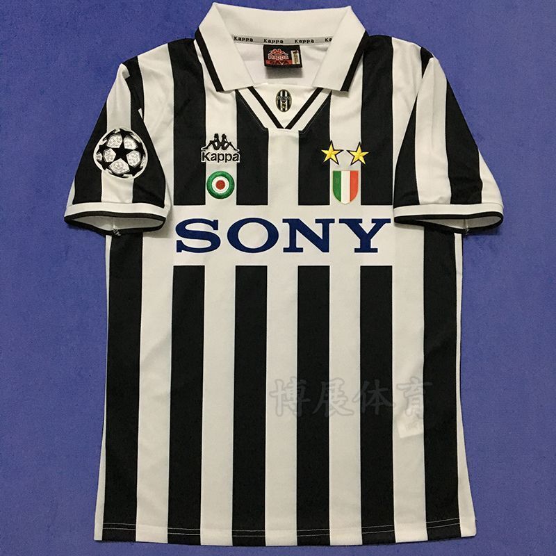 original Kappa 2025 Champions League Classic Retro Jersey 95-97
