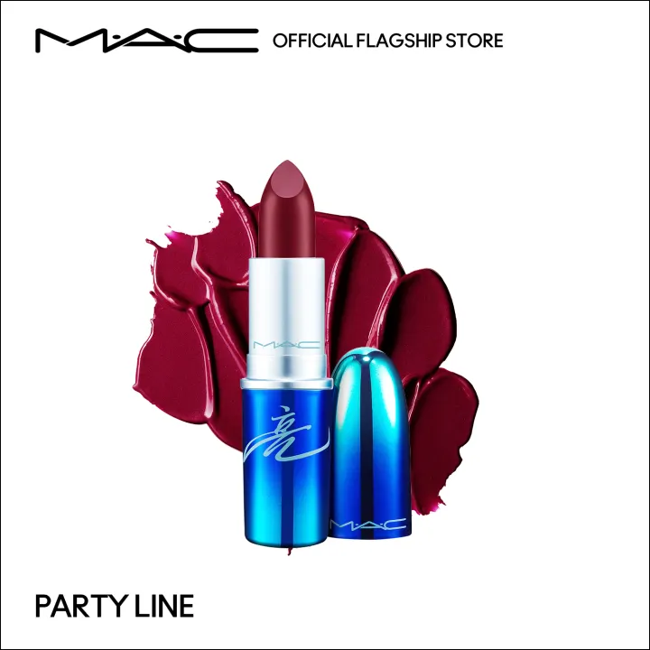 mac party line lipstick