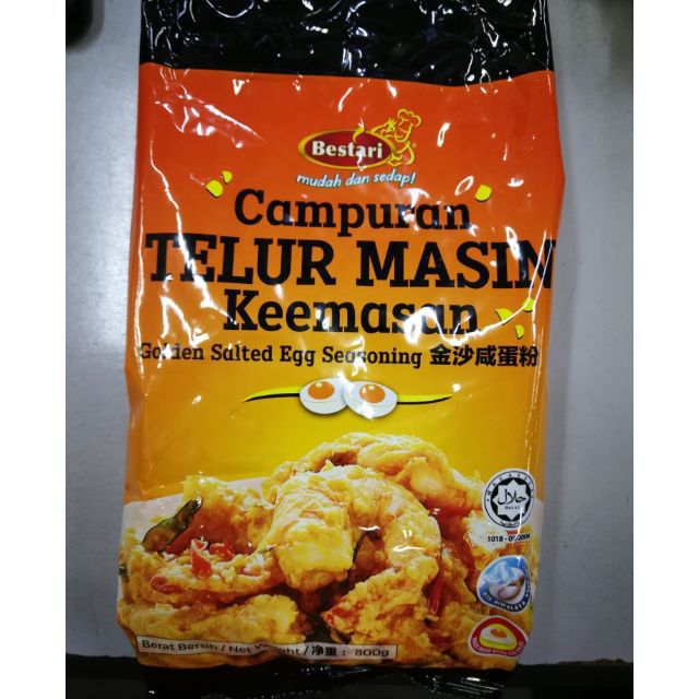 BESTARI CAMPURAN TELUR MASIN/ SALTED EGG POWDER 150G/800G | Lazada