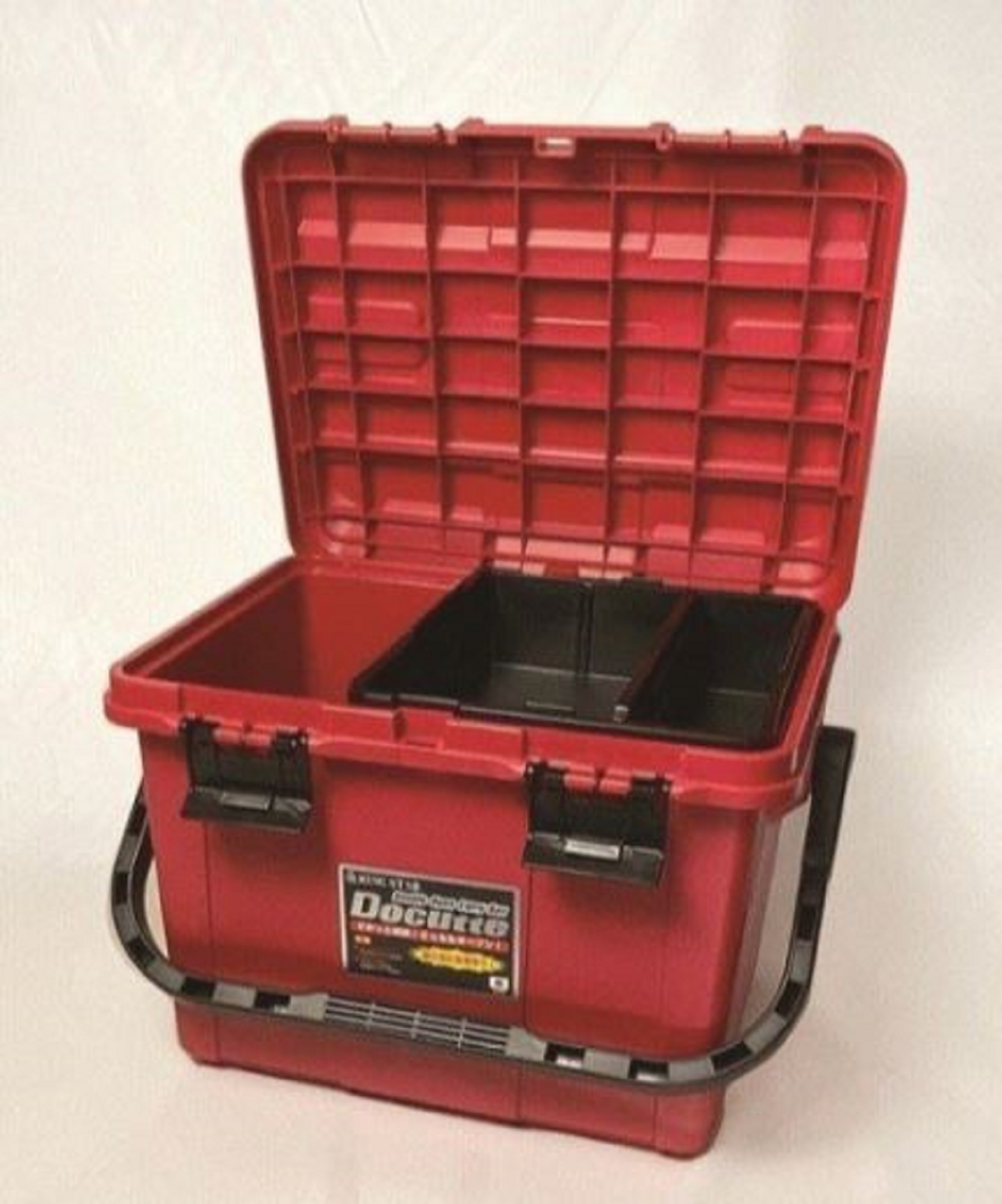 Details about   Ring Star Docutte D-4700 BR Tackle Box 465 x 333 x 322 mm Red 3313