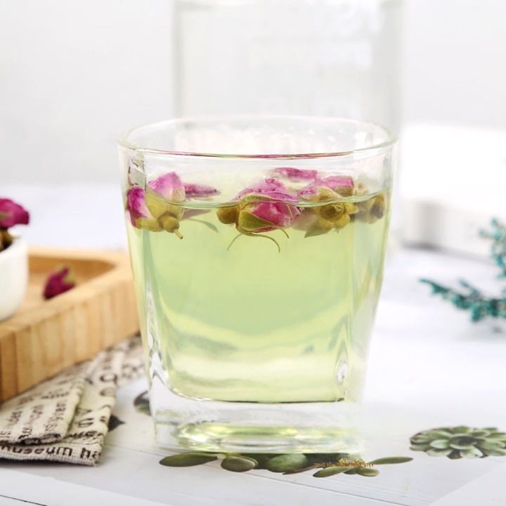 [ lᴏại 1 ] Trà hoa hồng Đà Lạt 100g (tặng 2 gói trà dưỡng nhan quý phi khi mua 100g)