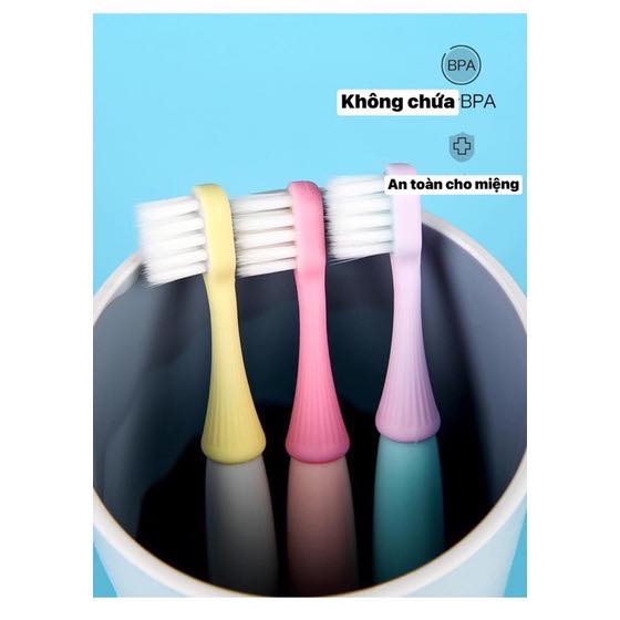 SET 3 BÀN CHẢI ĐÁNH RĂNG RAOYI XUẤT NHẬT CHO BÉ