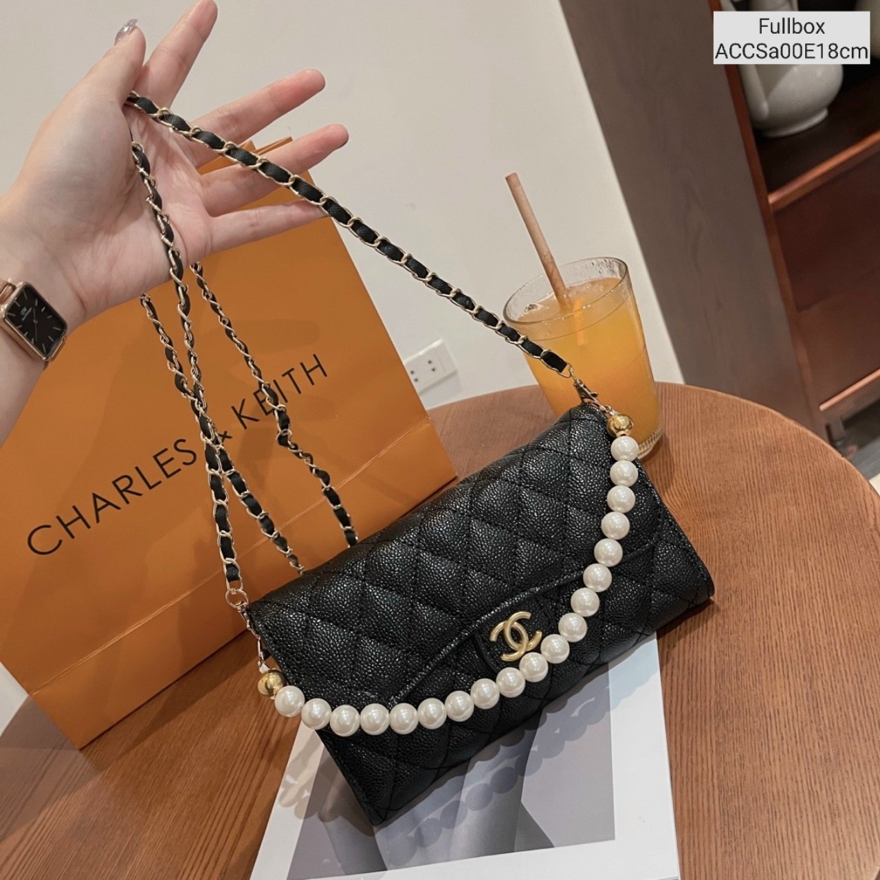 Túi xách Chanel Classic 255 Caviar 26cm Siêu Cấp Cực Xịn