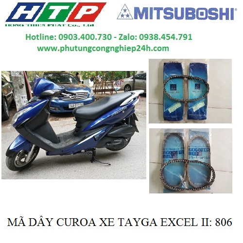 Dây curoa excel 2 mã dây curoa 806