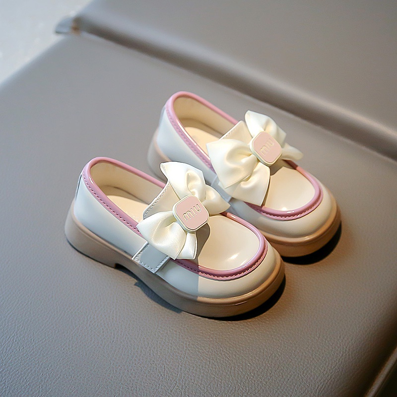 Giày Búp Bê Da Thời Trang Cho Bé Gái Size 23-36