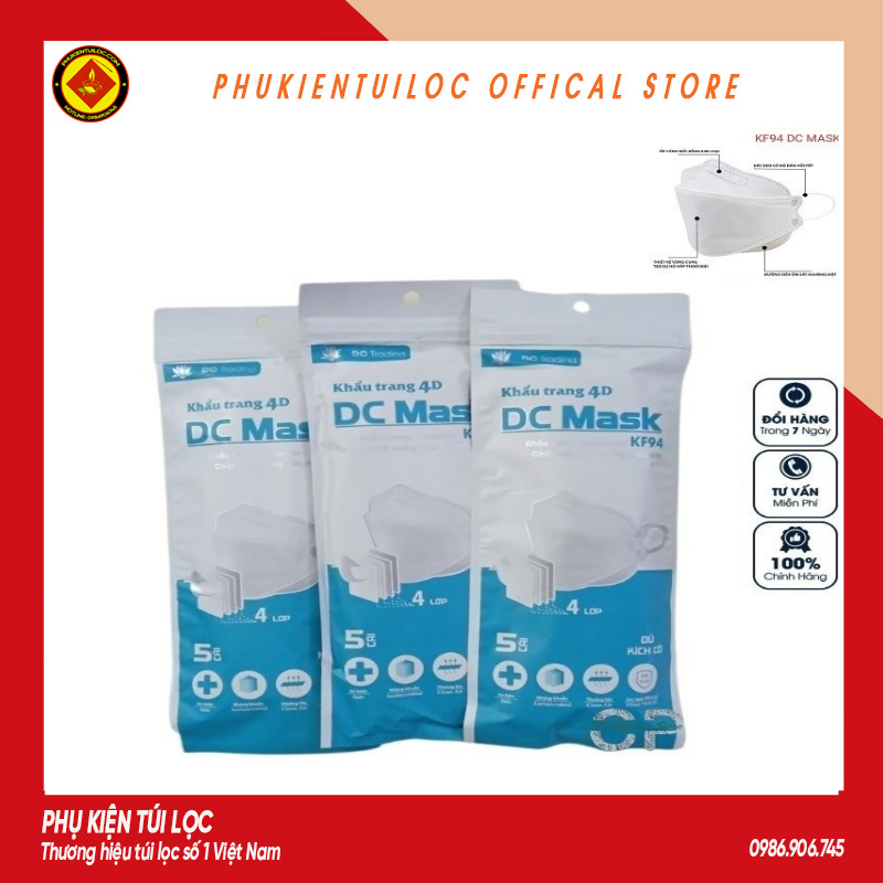 Khẩu trang DC Mask- 1 thùng 300 chiếc