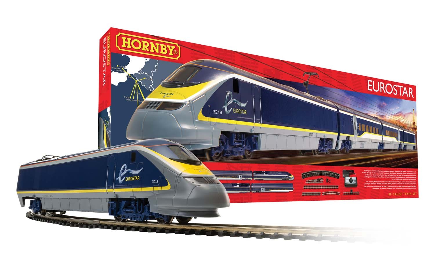 Hornby R1176 Eurostar Train set 