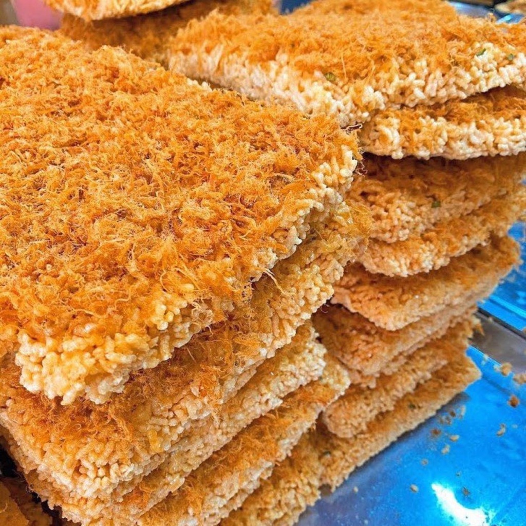 CƠM CHÁY CHÀ BÔNG GIÒN RỤM (250gr) - Ăn Vặt Nhà Kiwi