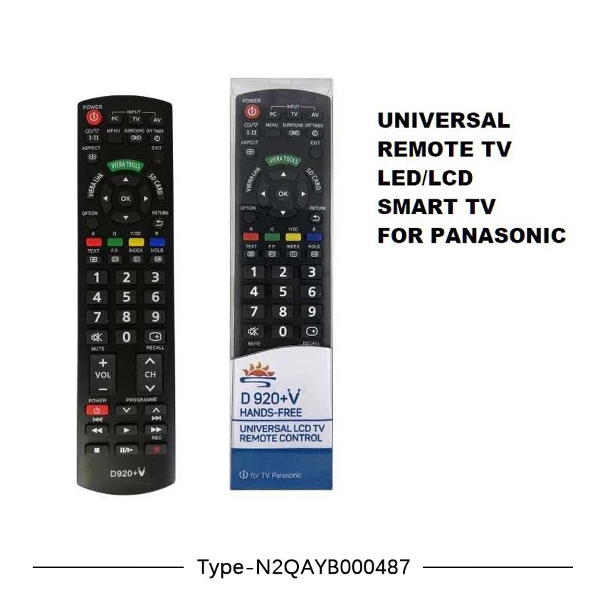 Smart LED TV Remote Control RM-L1268 for Panasonic Netflix N2Qayb00100  N2QAYB smart TV for digital TV No programming need