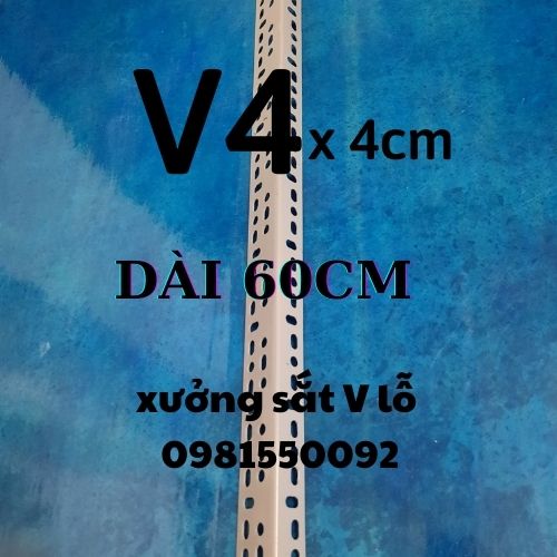 (sắt V lỗ V4) thanh sắt v lỗ . sắt v lỗ làm kệ