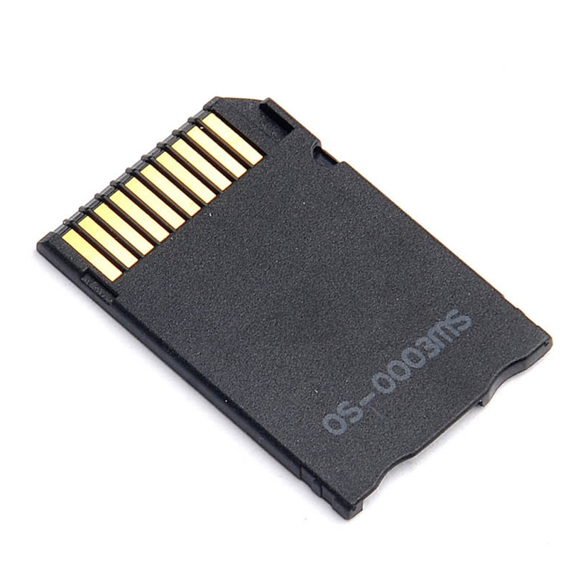Memory Stick Pro Duo Adapter, Micro-SD/Micro-SDHC TF Card to Memory Stick MS Pro Duo Card for Sony PSP Card Adapter