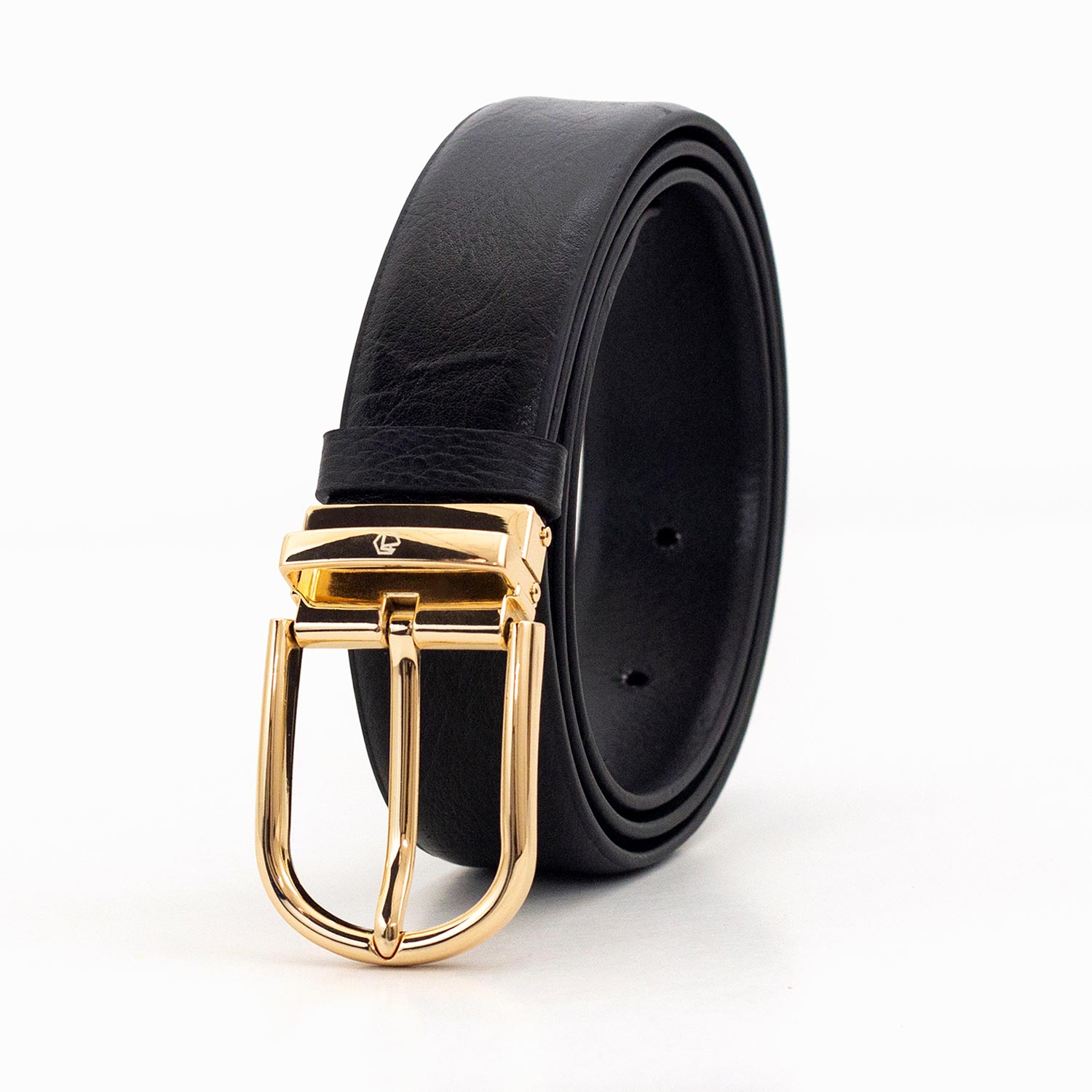 Thắt lưng khoá kim sang trọng MSKK35-10, chất da bò vân sần bền bỉ, bảo hành 36 tháng, Anh Tho Leather