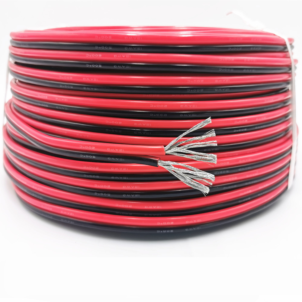 【Buy with eyes closed】2pin Extension Cable Wire Cord 20awg Silicone ...