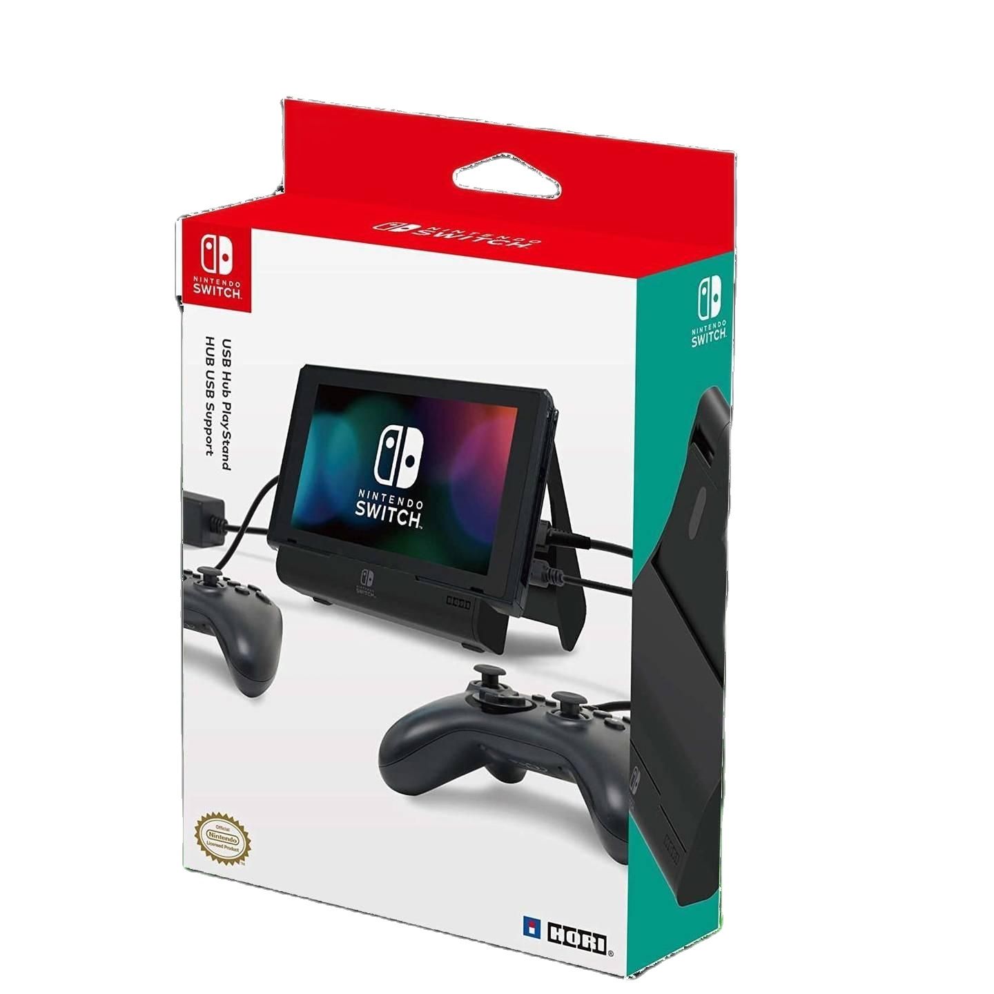 Multiport usb playstand for top nintendo switch