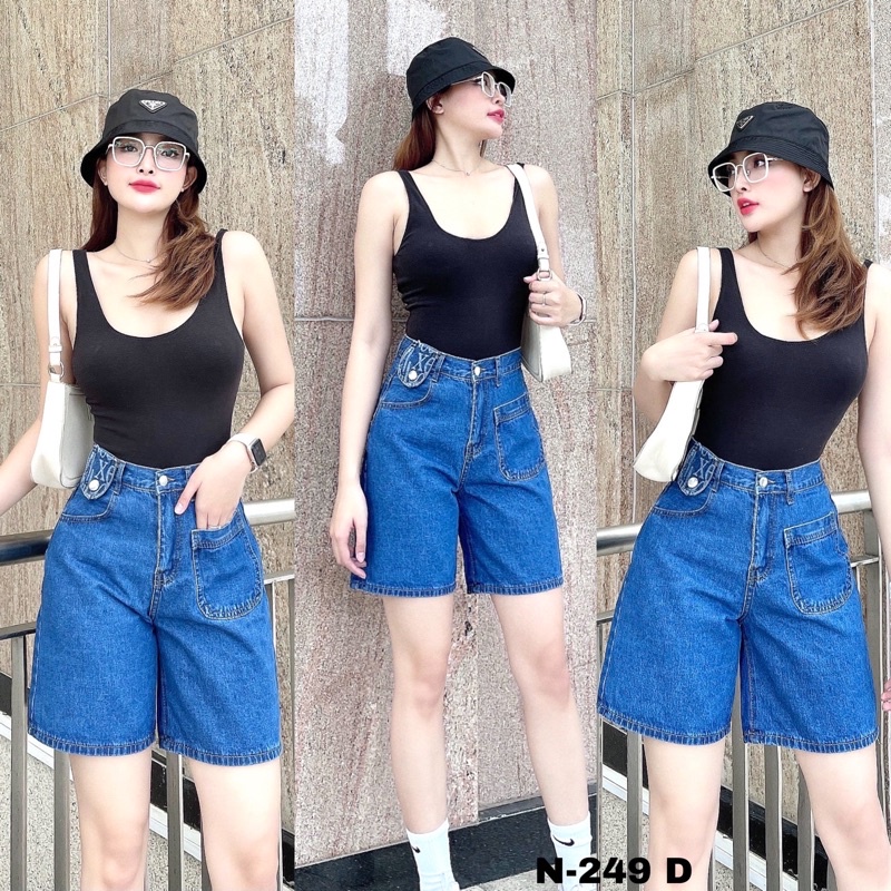 Quần jean ngố rộng MS 249