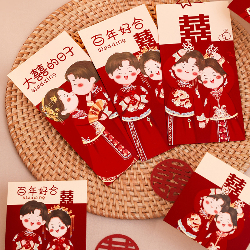 6Pcs%20Traditional%20Chinese%20Wedding%20Red%20Envelope%20Lucky%20Money%20Packets%20Blessing%20Red%20Packet%20Hongbao%20Wedding%20GiftsJunna%20-%20Image%203
