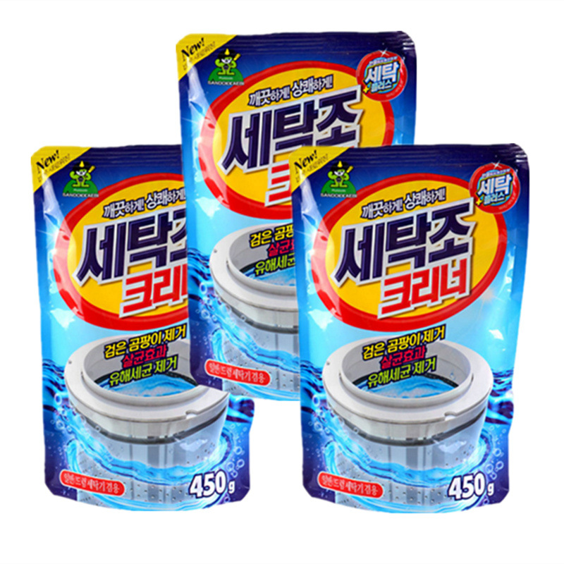 Bột tẩy lồng vệ sinh máy giặt Hàn Quốc Sandokkaebi Hàn Quốc
