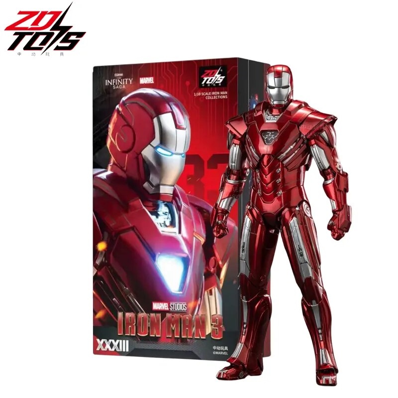 ZD Original Iron Man MK33 Silver Centurion MK21 Midas MK17
