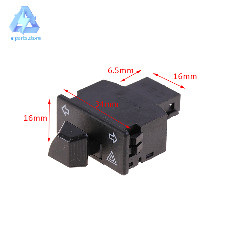 Đèn Xi Nhan Xe Máy Có nút khẩn cấp công tắc khởi động xe máy 34mm cho xe tay ga Honda