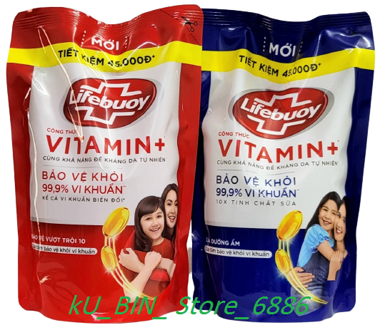 Sữa tắm Lifebuoy túi 800g